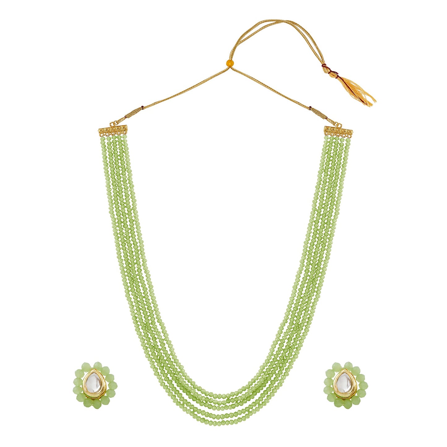 Teejh Surili Sea Green Beads