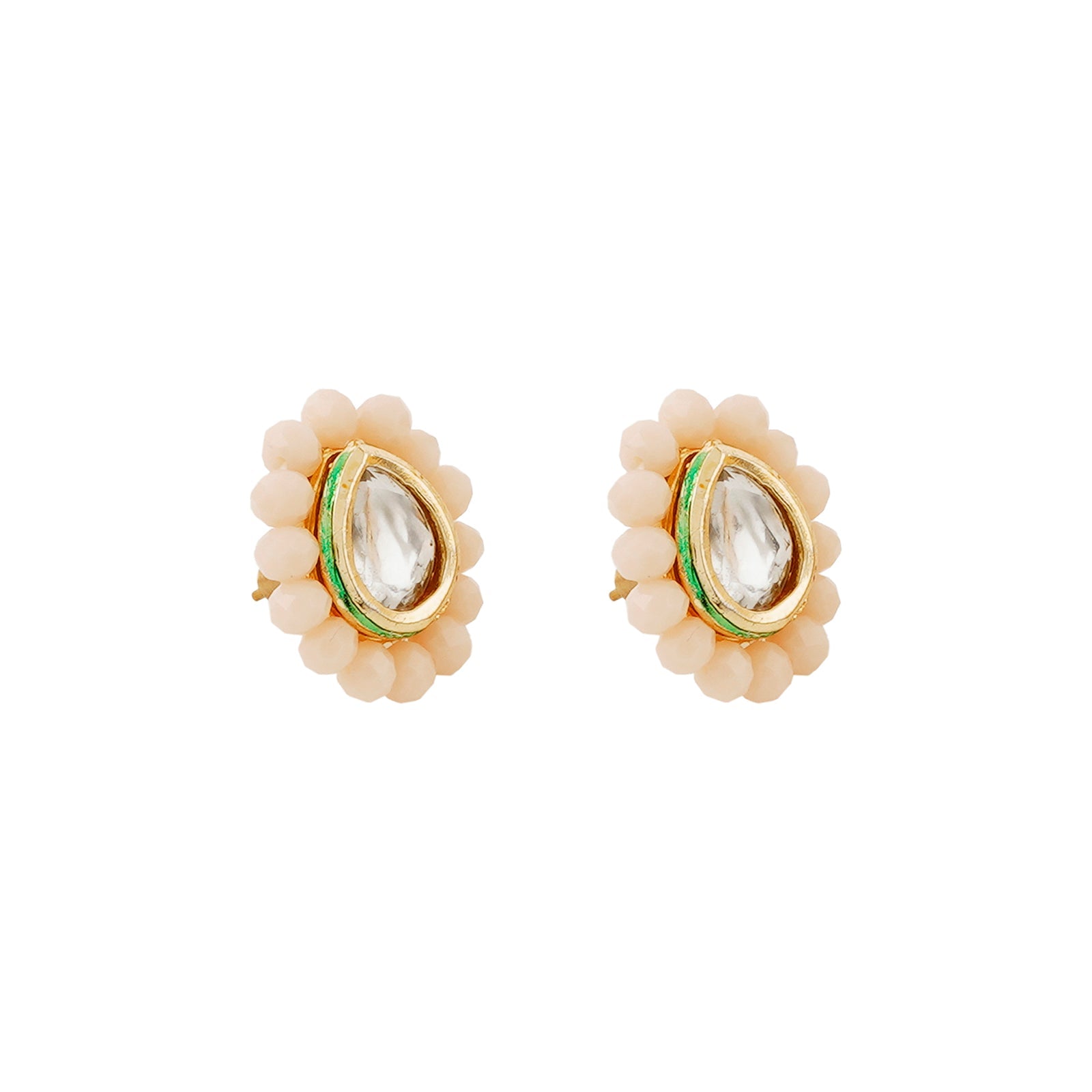 Teejh Surili Peach Beads