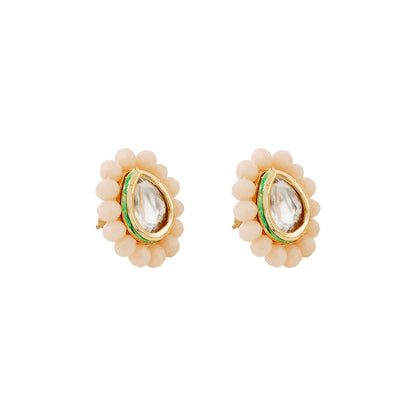 Teejh Surili Peach Beads