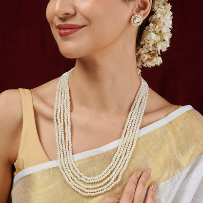 Teejh  Surili Pearl Necklace Set