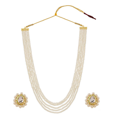 Teejh  Surili Pearl Necklace Set