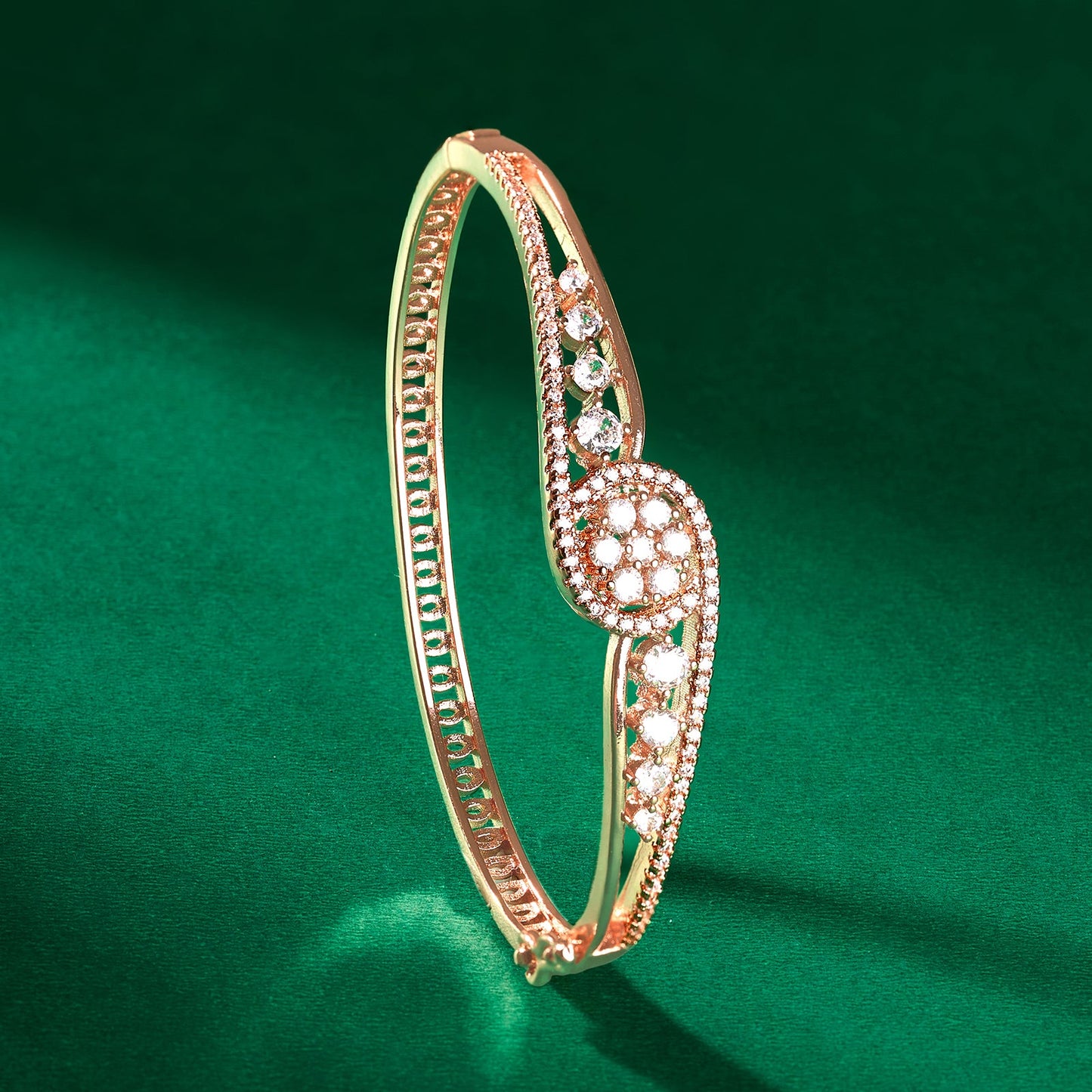Teejh Celestial Chetna CZ Stones Rosegold Bracelet