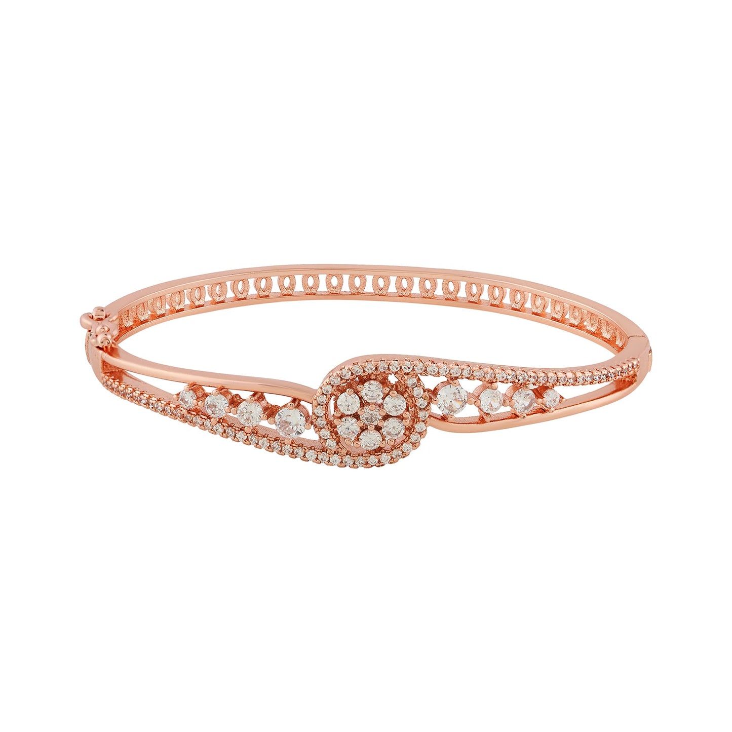 Teejh Celestial Chetna CZ Stones Rosegold Bracelet