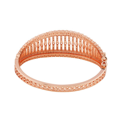 Teejh Kiran Kalyan CZ Stones Rosegold Bracelet