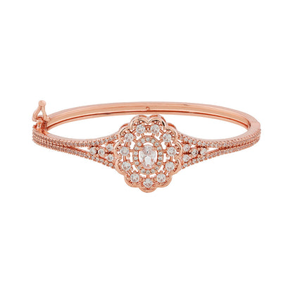 Teejh Indira Illumination CZ Stones Rosegold Bracelet