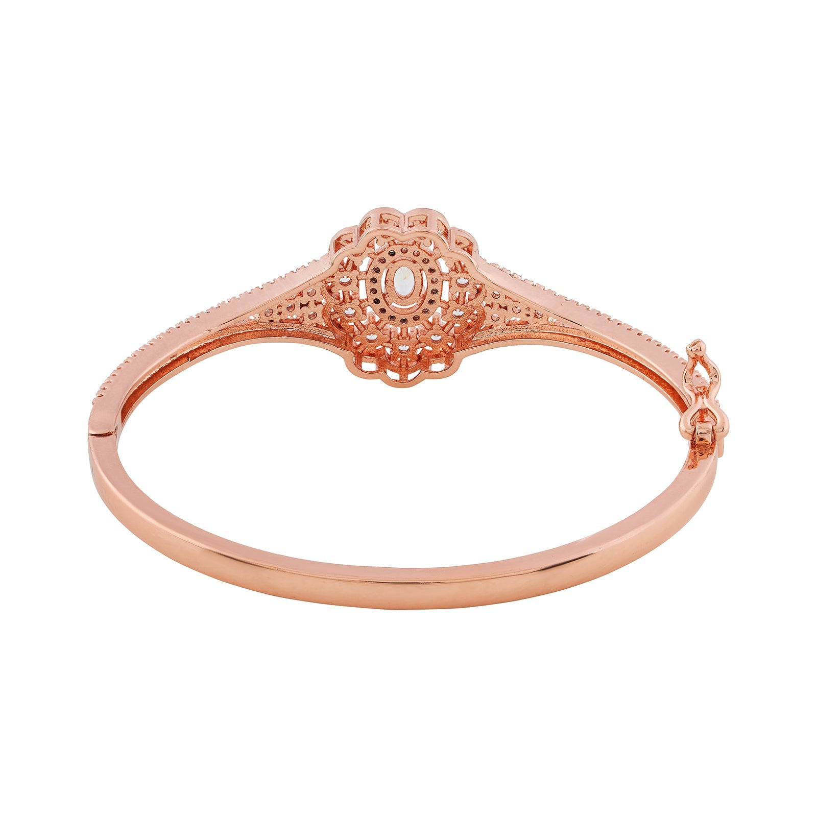 Teejh Indira Illumination CZ Stones Rosegold Bracelet