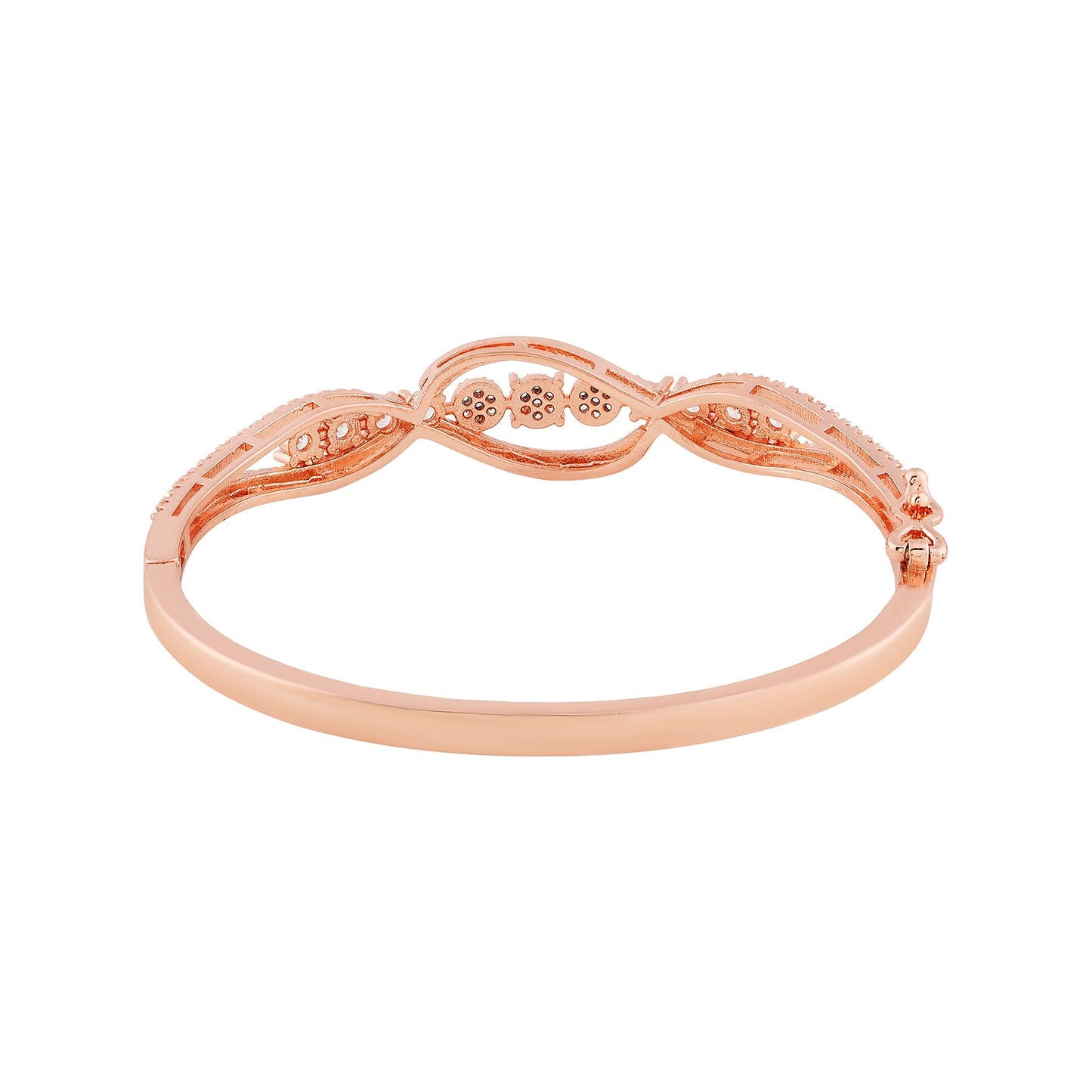 Teejh Sona Sundari CZ Stones Rosegold Bracelet