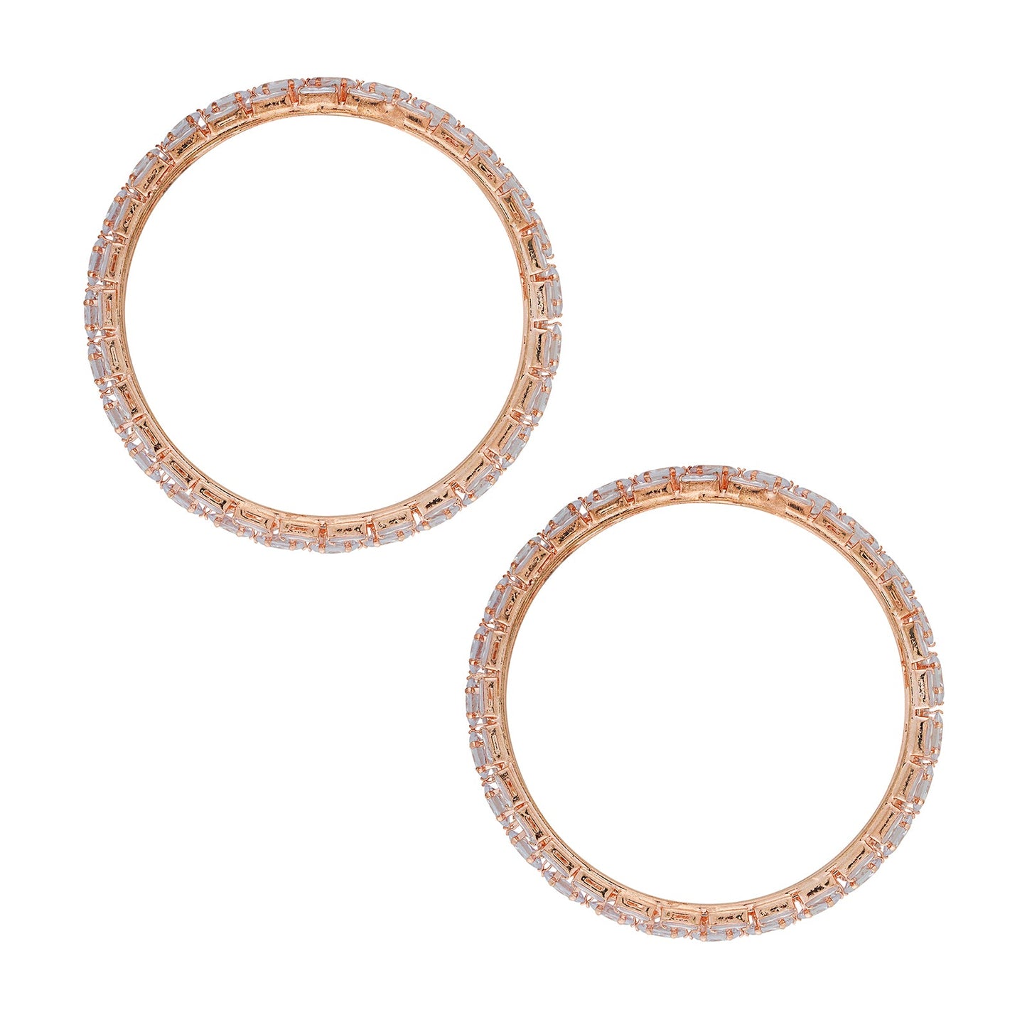 Teejh Eternaa Rosegold Bangles
