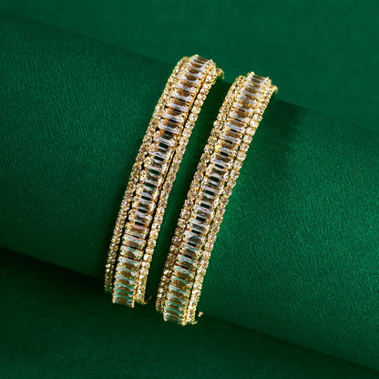 Teejh Nayab Gold Bangles