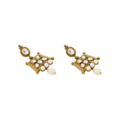 Teejh Trishya Gold Necklace Set