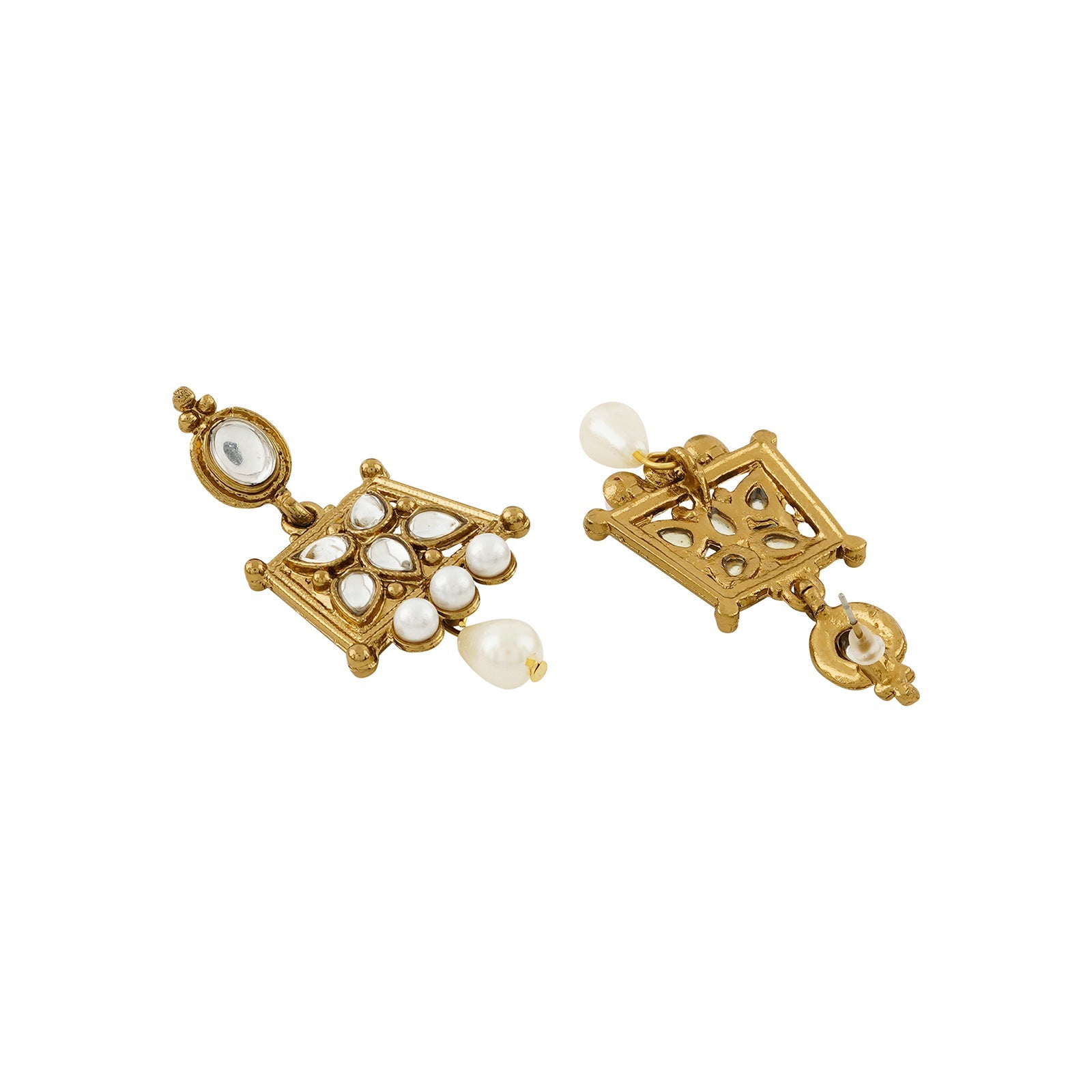 Teejh Trishya Gold Necklace Set