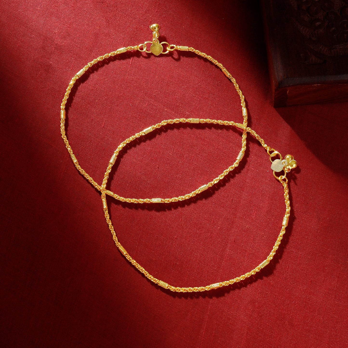Teejh Nupur Nirvana Gold Payal