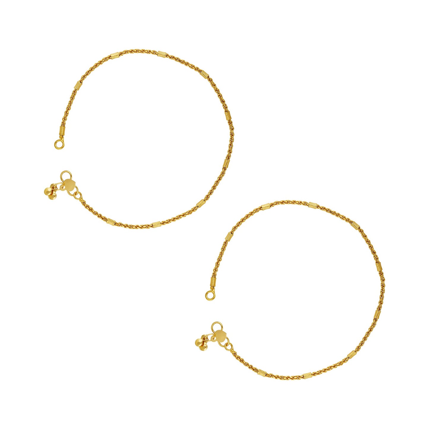 Teejh Nupur Nirvana Gold Payal