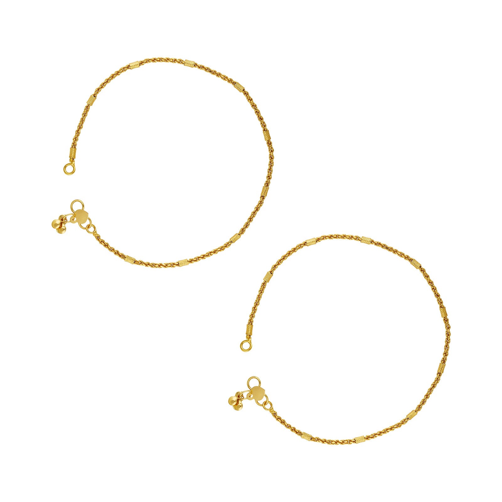 Teejh Nupur Nirvana Gold Payal
