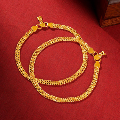 Teejh Aarti Anandi Gold Payal