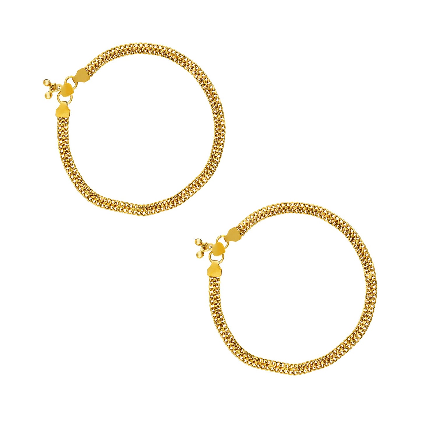 Teejh Aarti Anandi Gold Payal