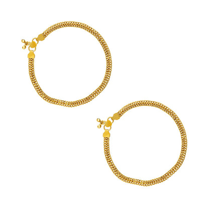 Teejh Aarti Anandi Gold Payal