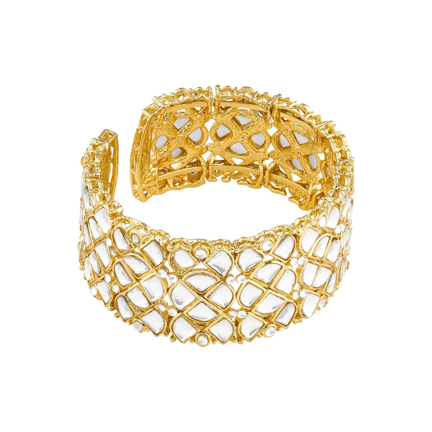Teejh Kaarviya intricate Gold Bracelet
