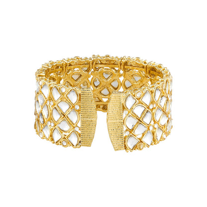 Teejh Kaarviya intricate Gold Bracelet