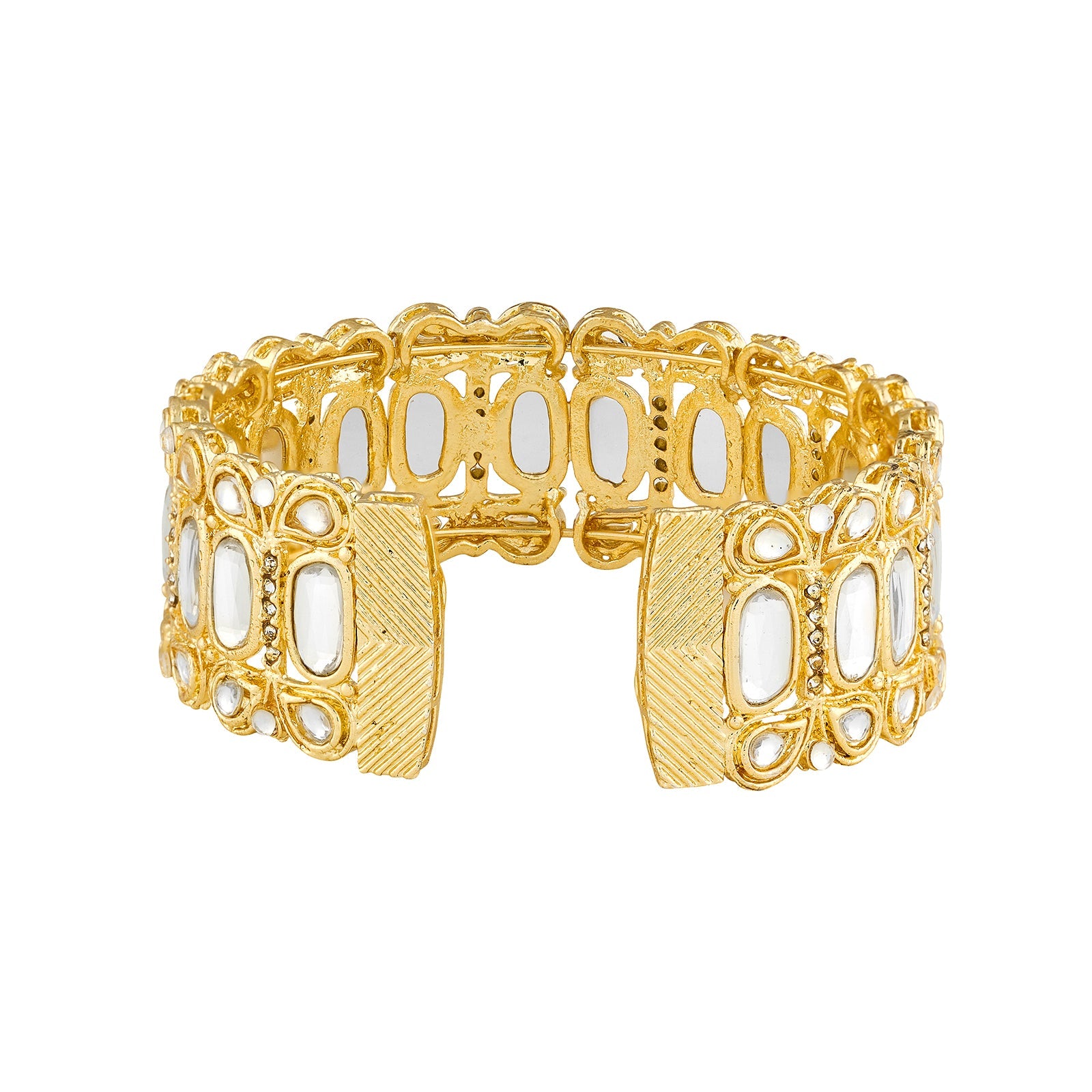 Teejh Kusumini intricate Gold Bracelet