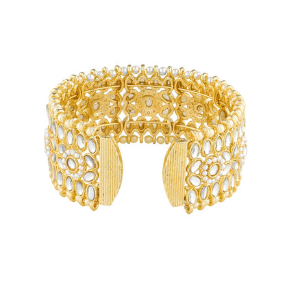 Teejh Rajitha Gold Polki Bracelet