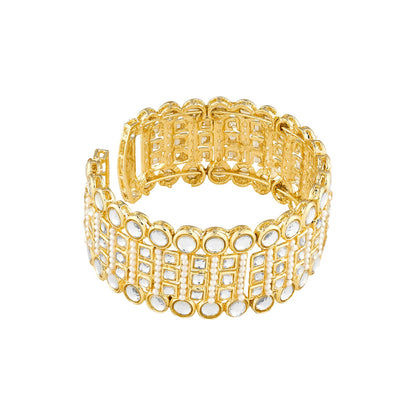 Teejh Jaisvi Gold Polki Bracelet