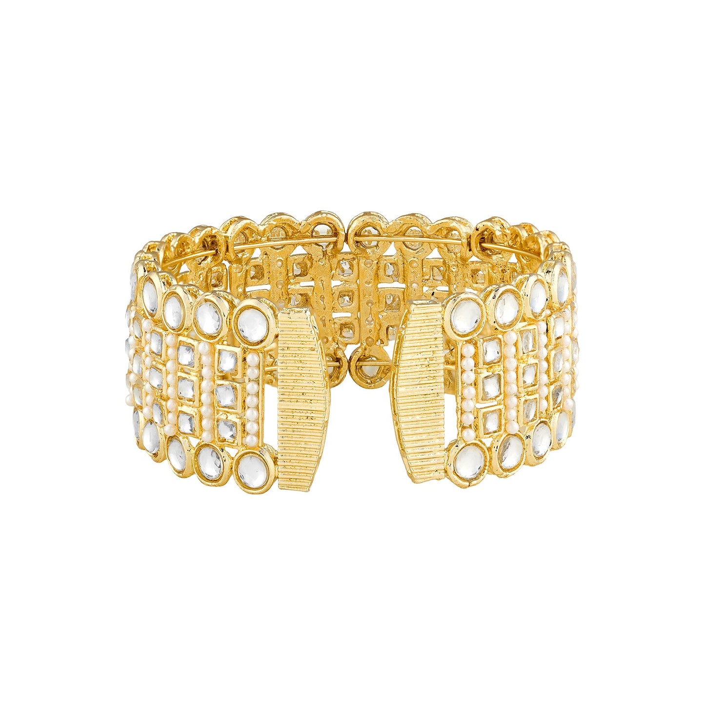 Teejh Jaisvi Gold Polki Bracelet