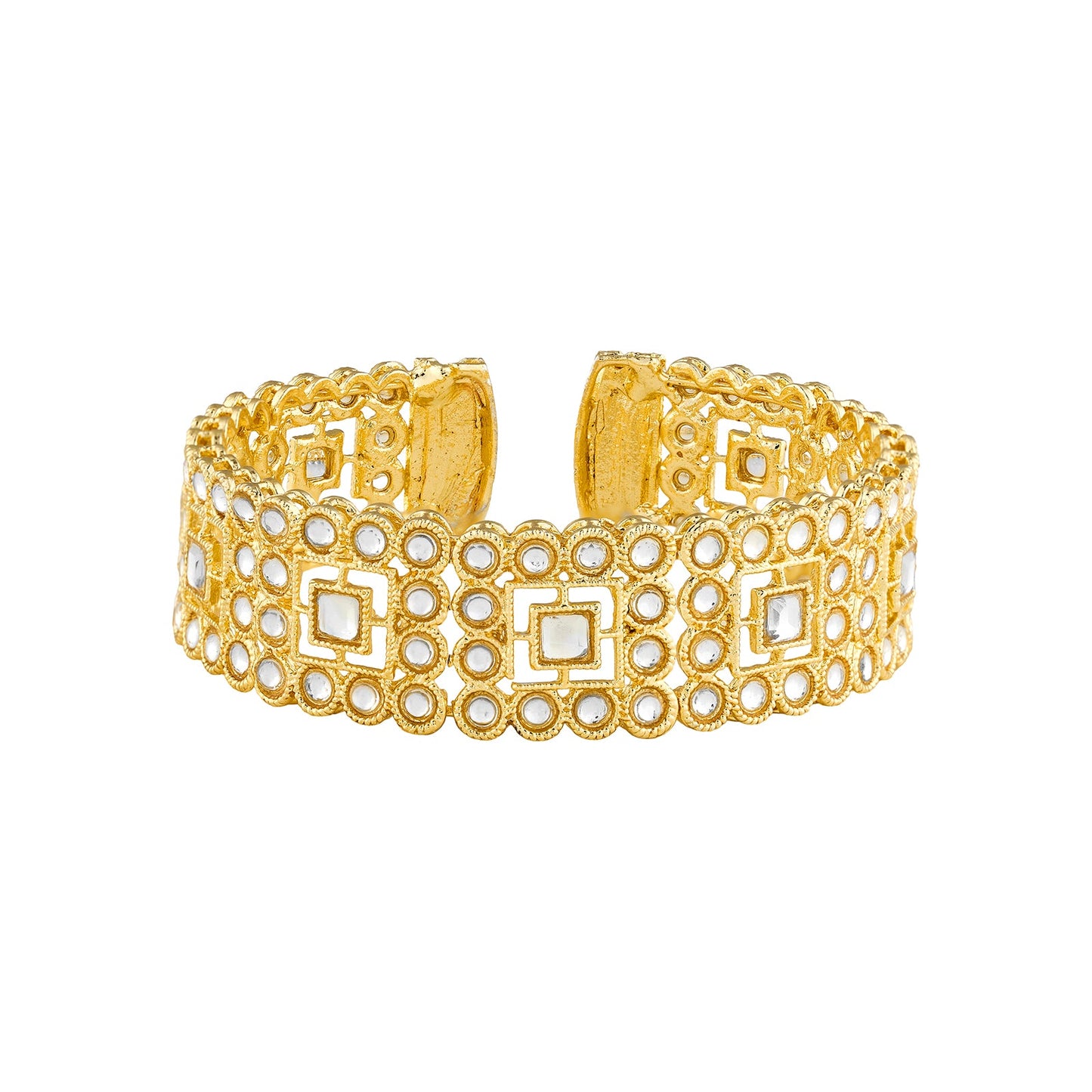 Teejh Sreeja Gold Polki Bracelet