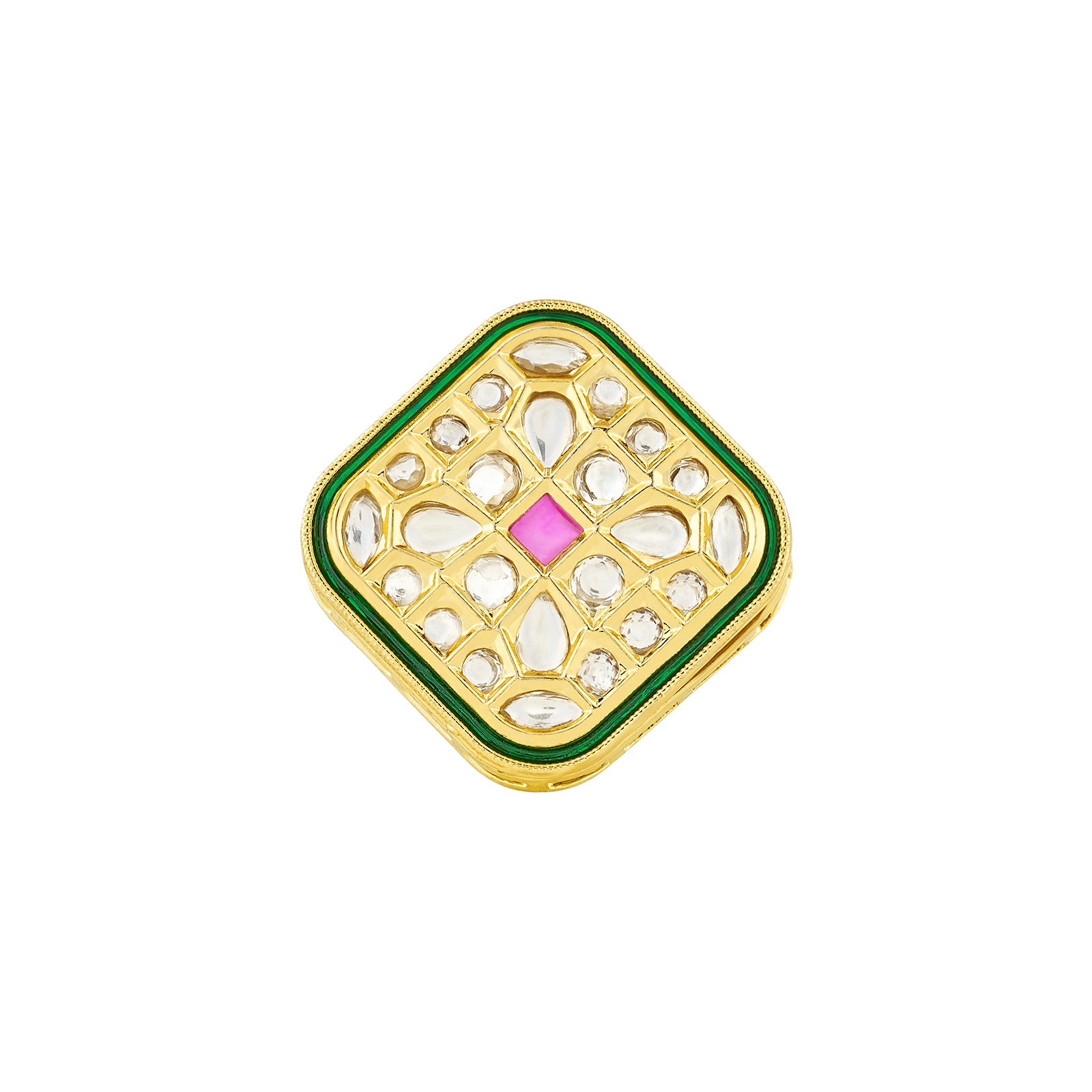 Teejh Purini Red and Gold Ring