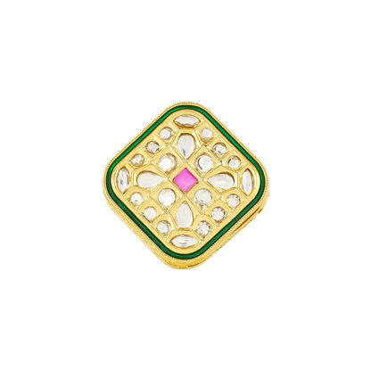 Teejh Purini Red and Gold Ring