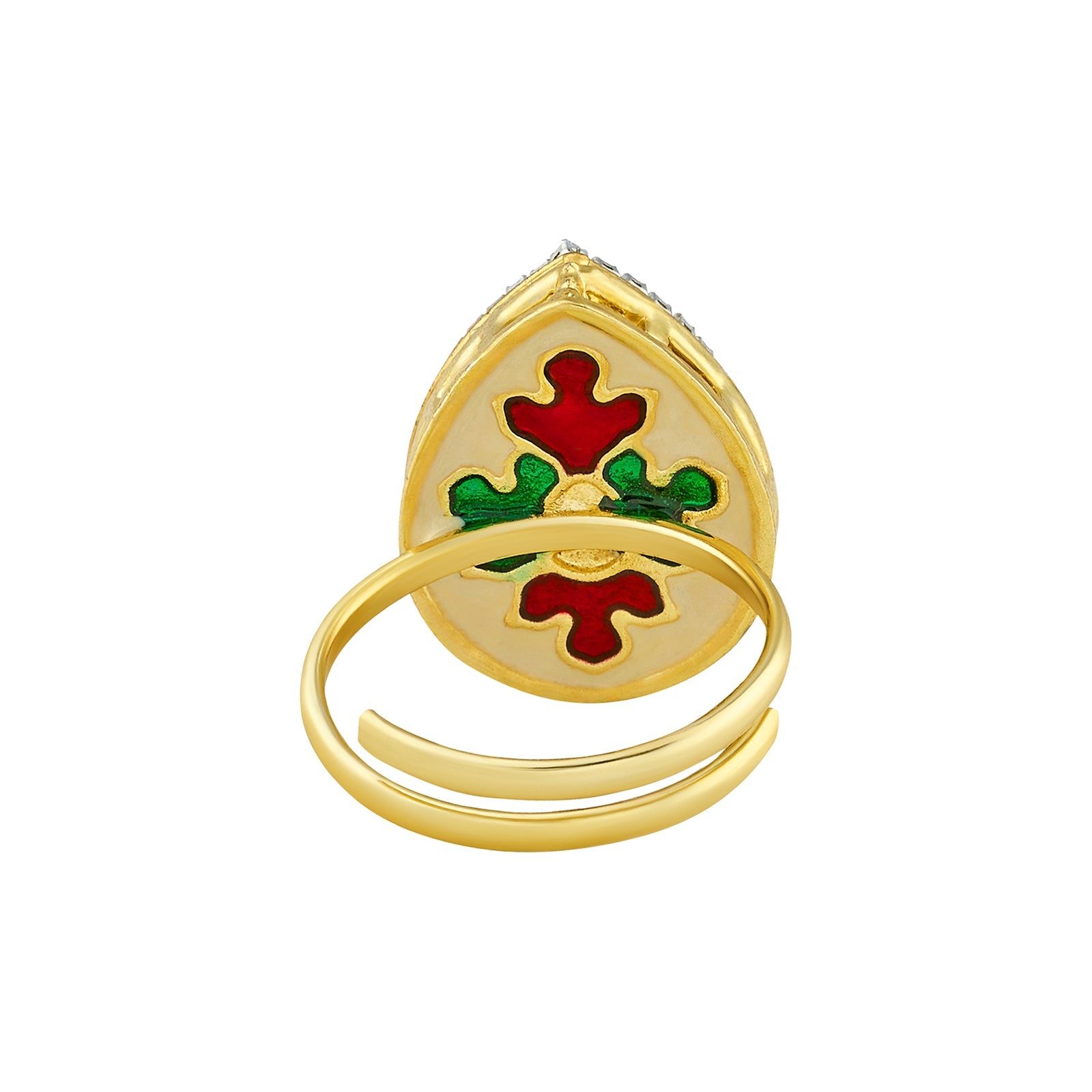 Teejh Kaanchu Gold Ring