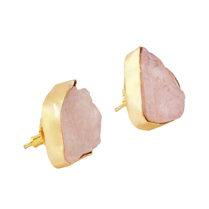 Teejh Ishaya Pink Natural Stone Necklace Set