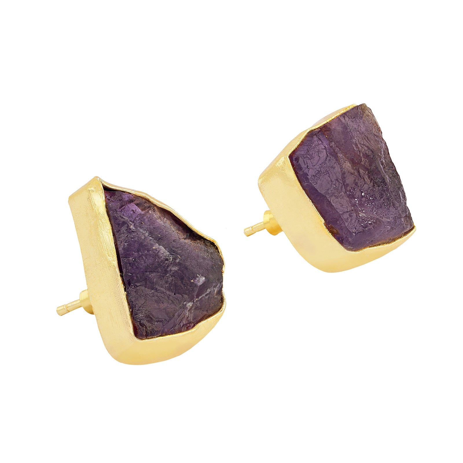 Soléa Purple Natural Stone Necklace Set