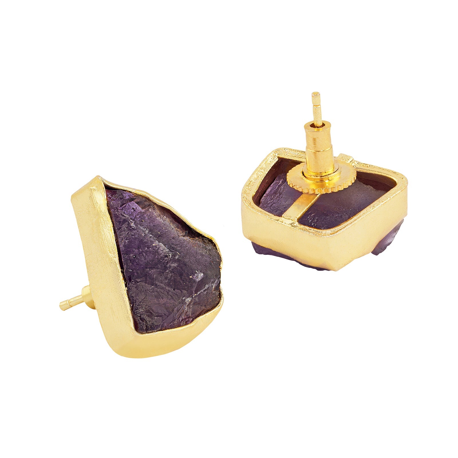 Soléa Purple Natural Stone Necklace Set