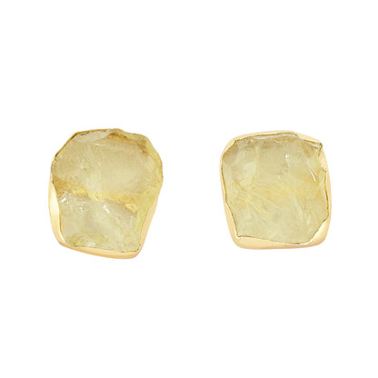 Teejh Alara Orange and Yellow Natural Necklace Set