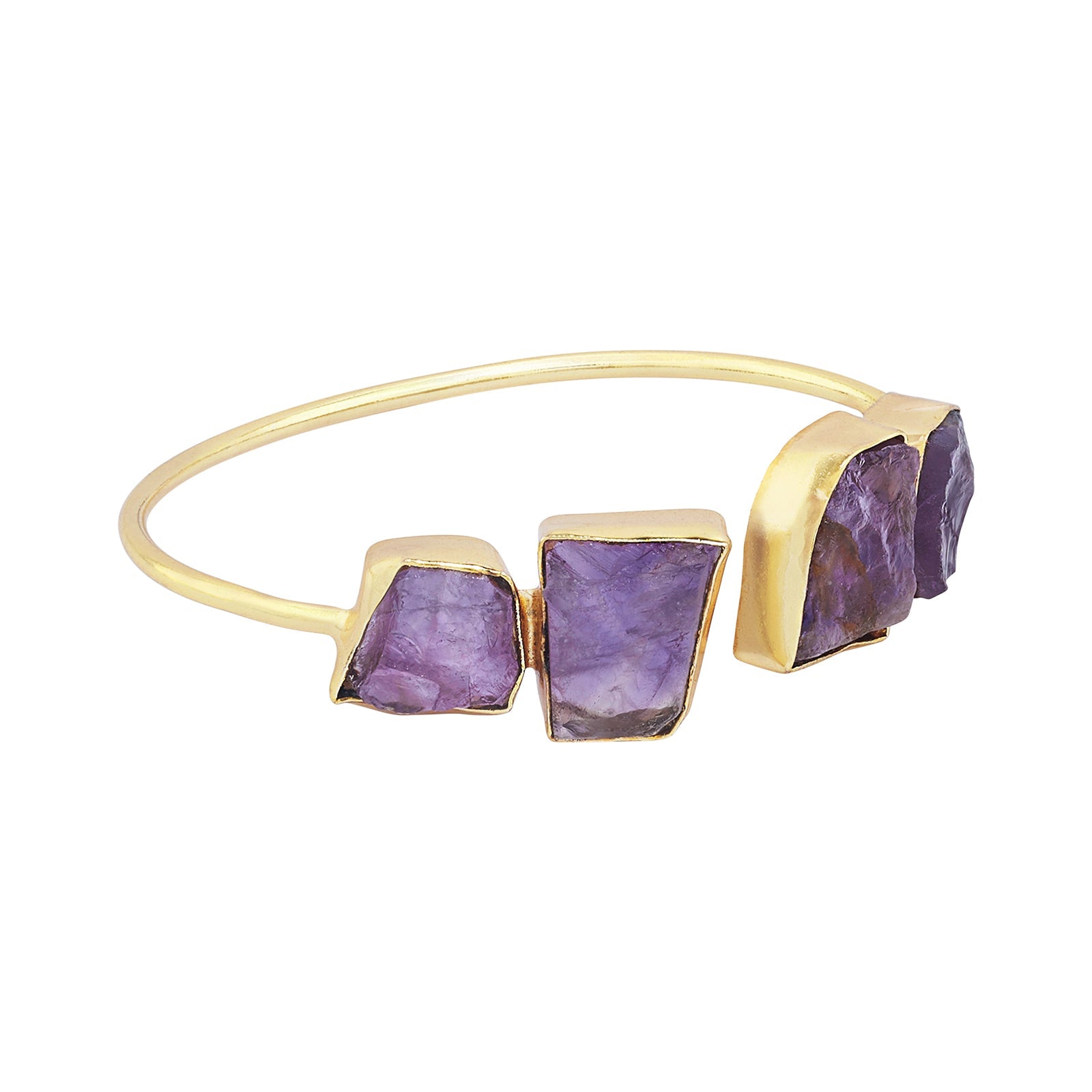 Teejh Vyana Purple Natural Stone Bracelet