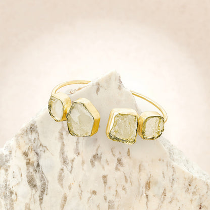 Teejh Vyana Yellow Natural Stone Bracelet