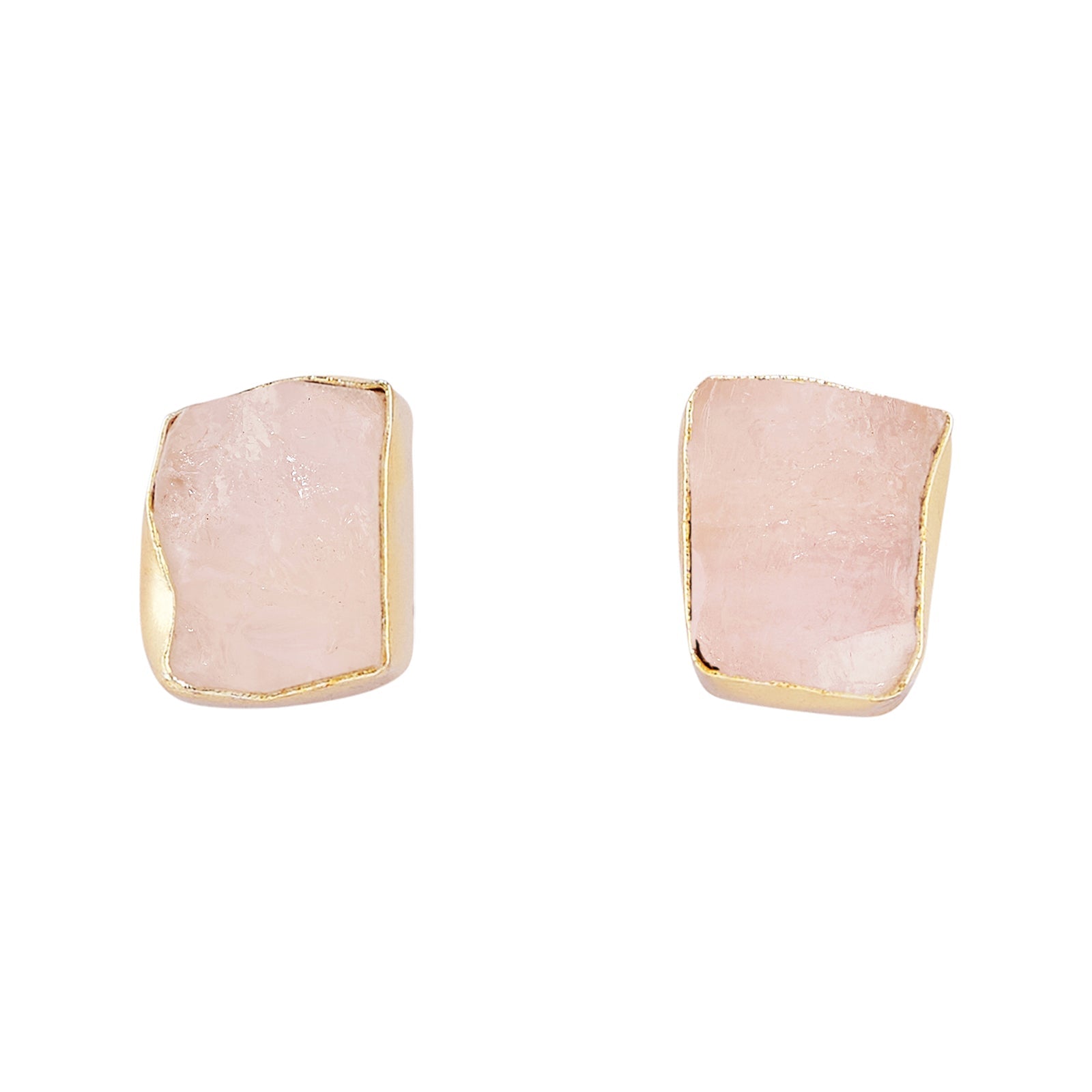 Teejh Zaaina Pink Natural Stone Necklace Set