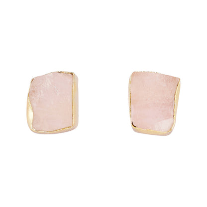 Teejh Zaaina Pink Natural Stone Necklace Set