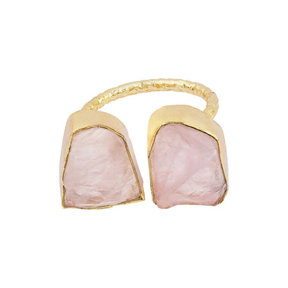 Teejh Navira Pink Natural Stone Ring
