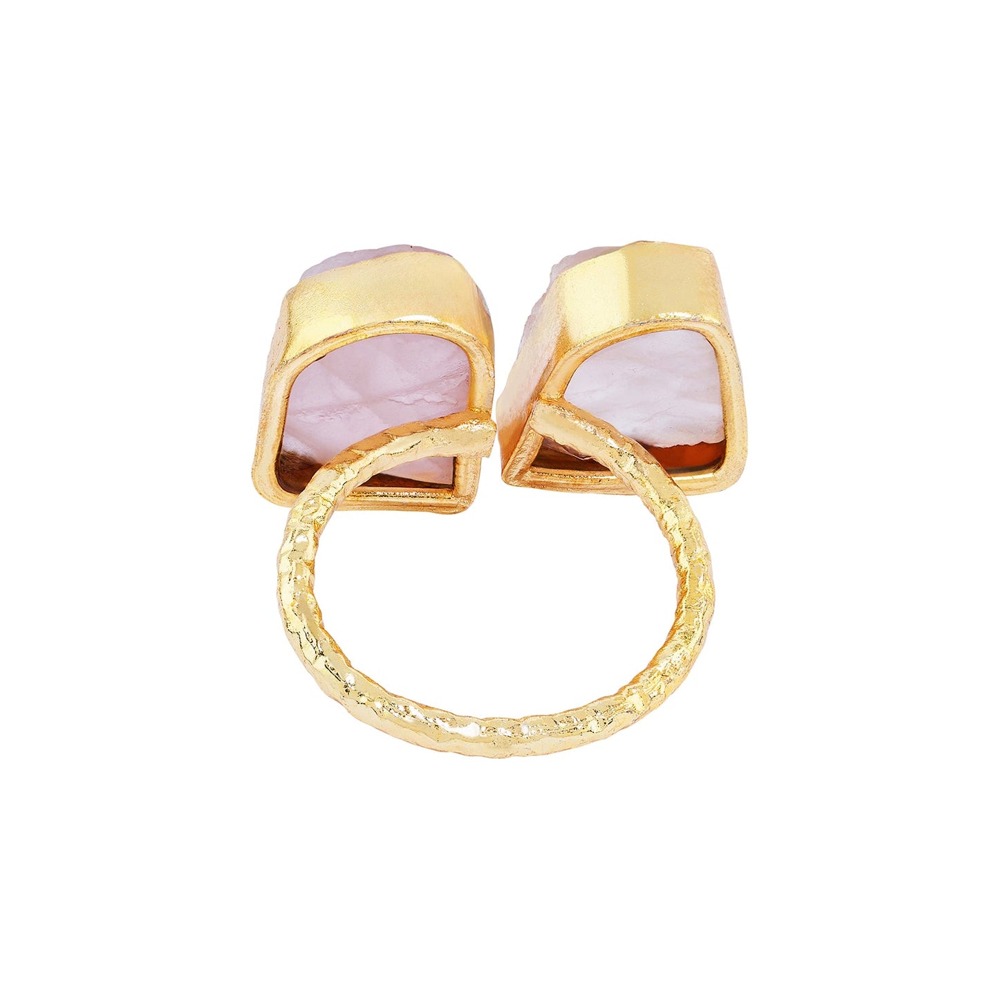 Teejh Navira Pink Natural Stone Ring