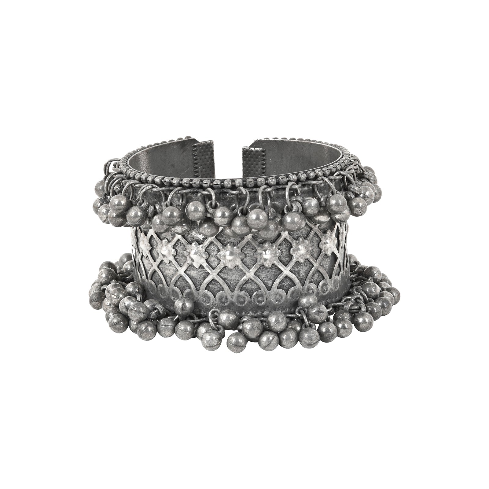 Teejh Aadrika Silver Oxidised Bracelet