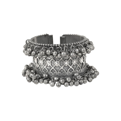 Teejh Aadrika Silver Oxidised Bracelet