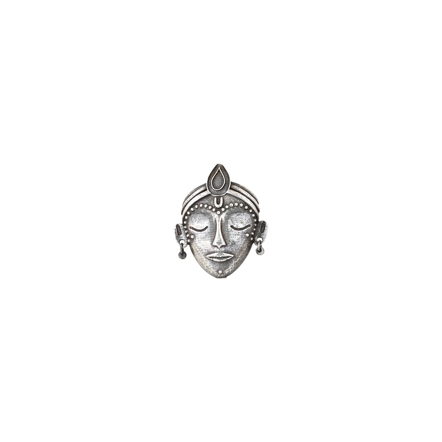 Teejh Sauhrida Silver Oxidised Ring
