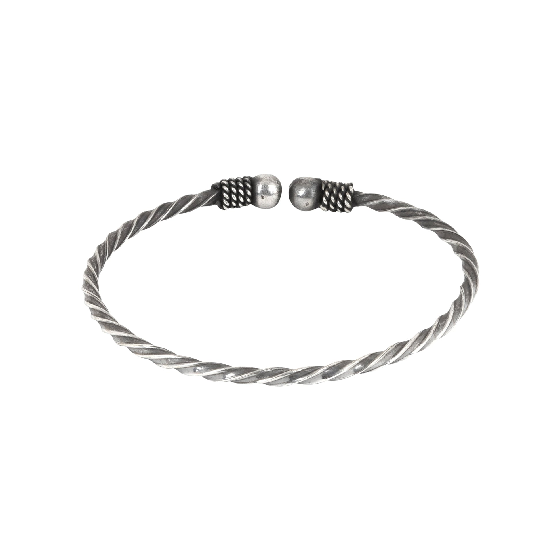 Teejh Inari Silver Oxidised Bracelet