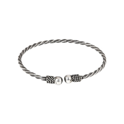 Teejh Inari Silver Oxidised Bracelet