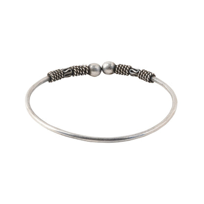 Teejh Gautami Silver Oxidised Bracelet
