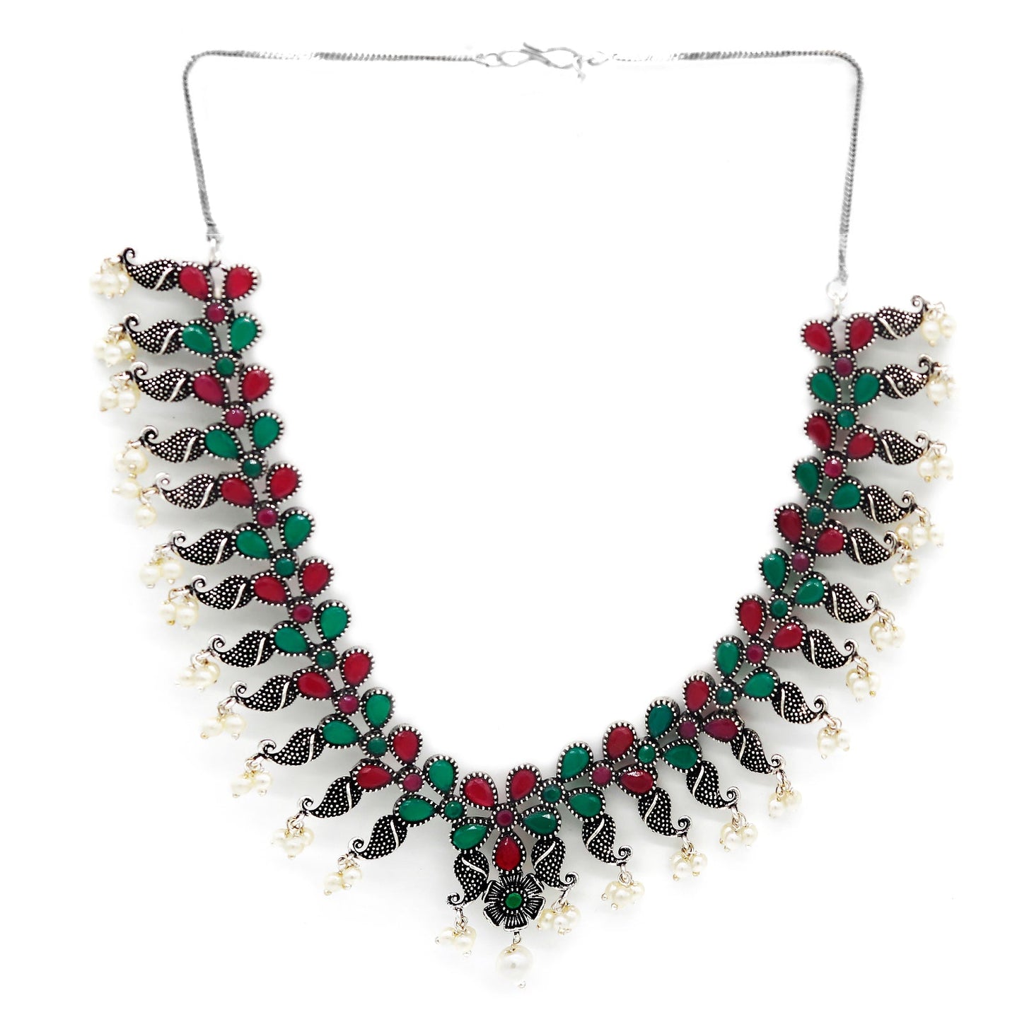 Teejh Gaillardia Saree & Jewelry Gift Set