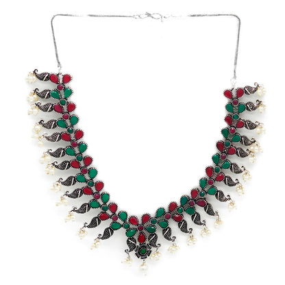 Teejh Gaillardia Saree & Jewelry Gift Set