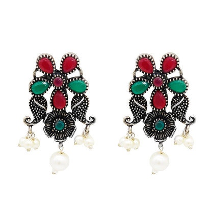 Teejh Gaillardia Saree & Jewelry Gift Set